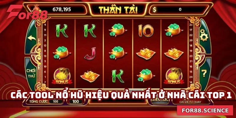 Tool Nổ Hũ - Giải Mã Bí Ẩn Chiến Thắng Game Slot Mới Nhất 3 Các tool nổ hũ hiệu quả nhất ở nhà cái top 1